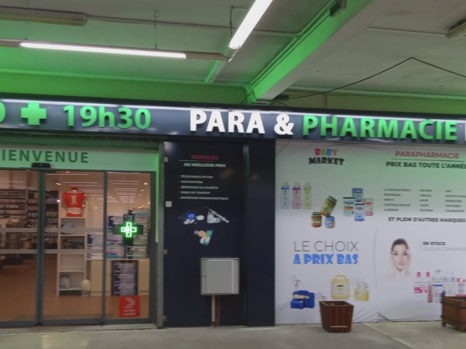 Façade de la pharmacie Plein Ciel à Le Mée sur Seine